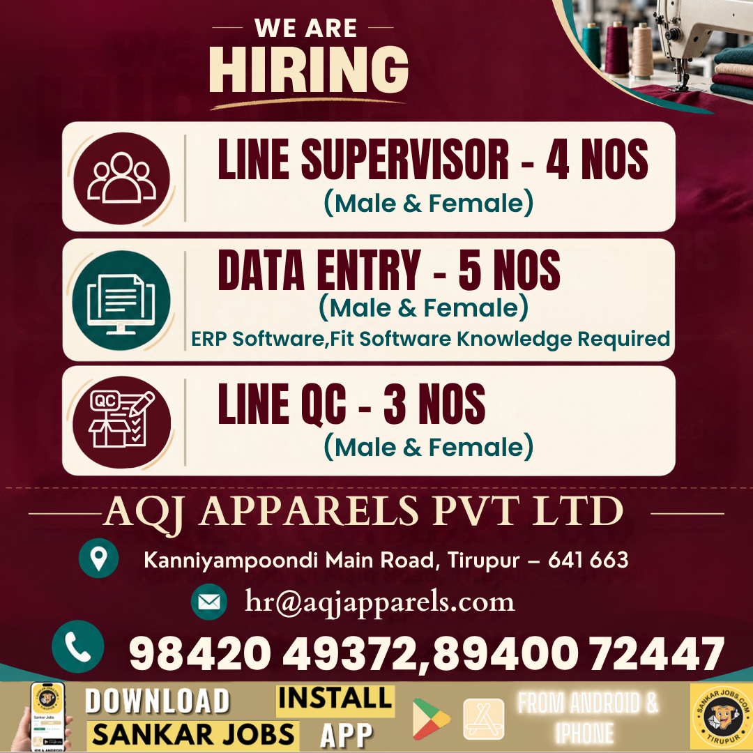 Garment Jobs