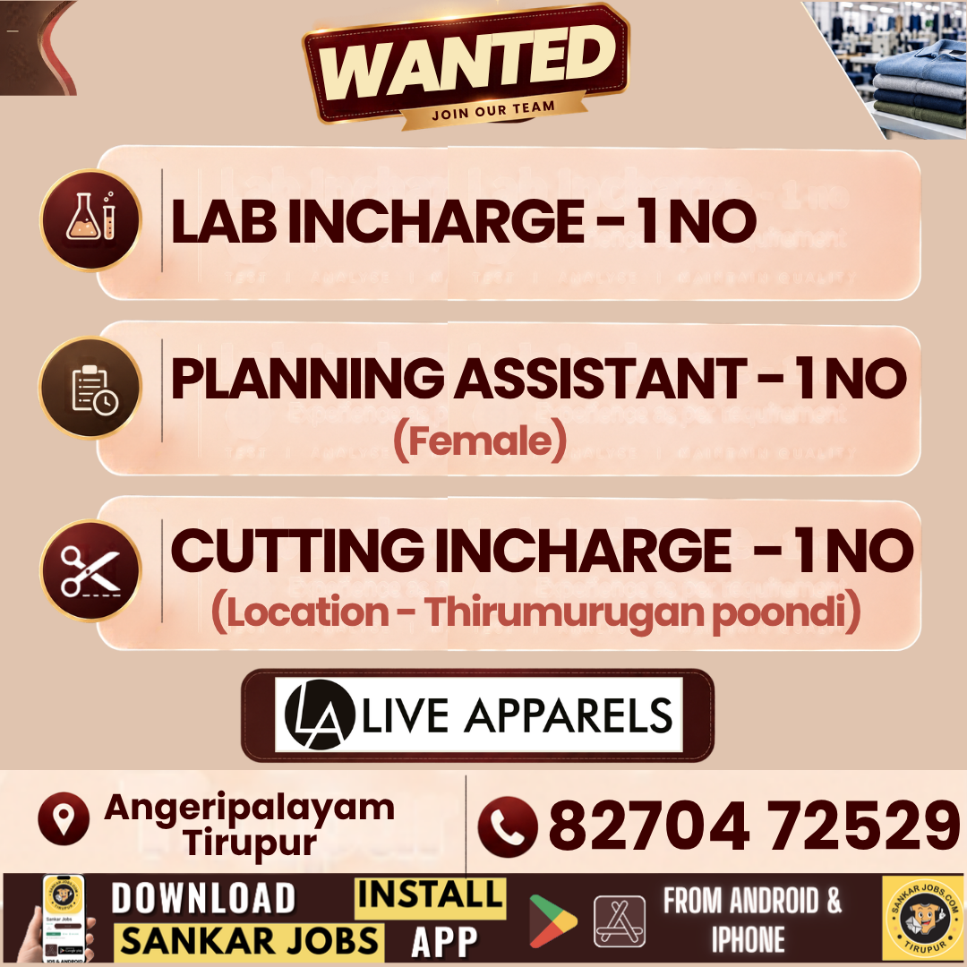 Garment Jobs