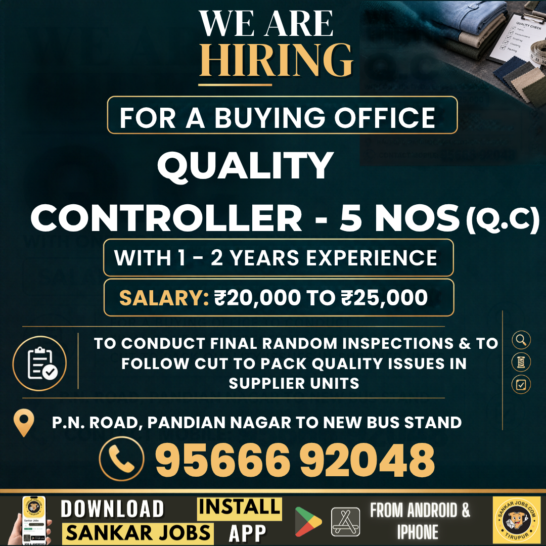 Garment Jobs