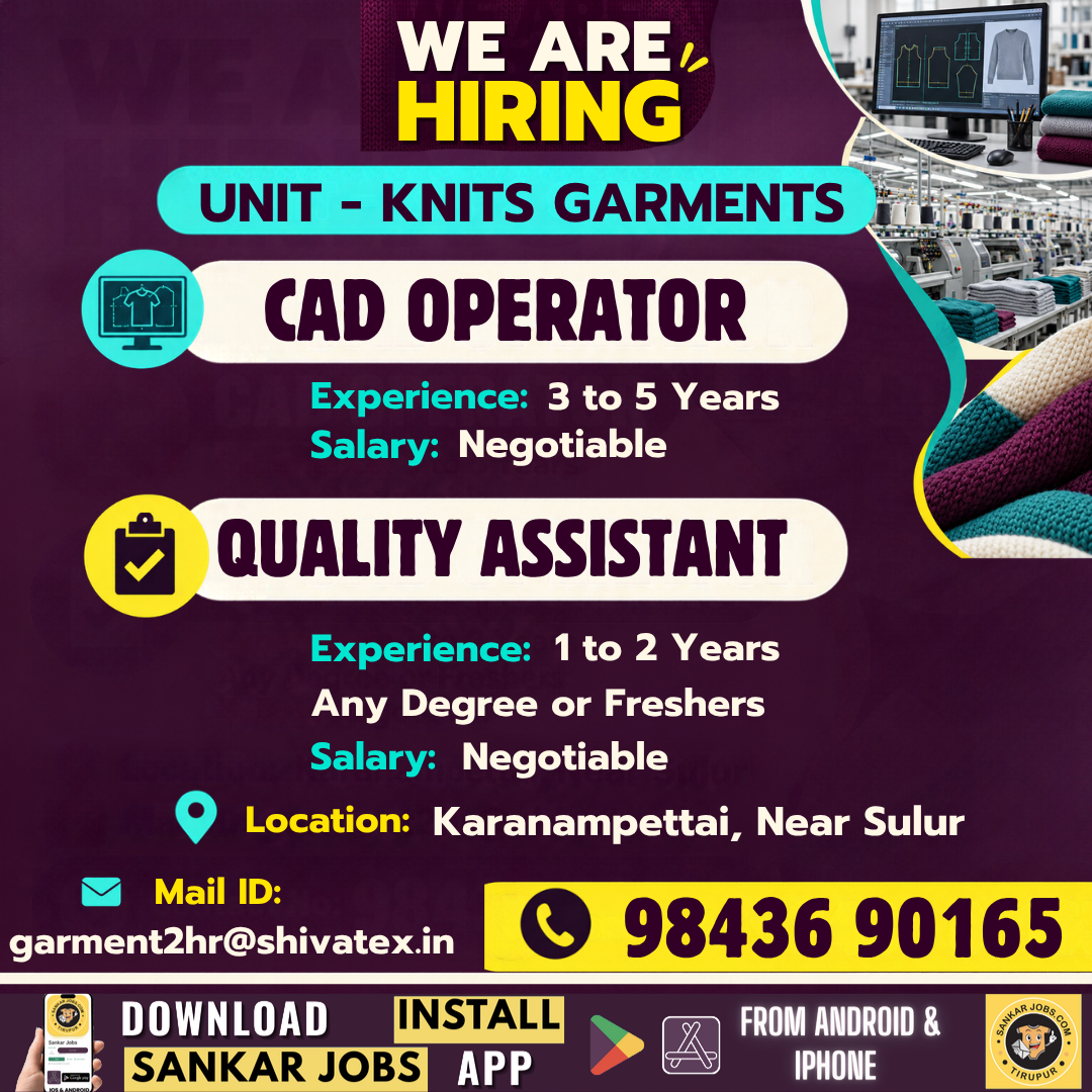 Garment Jobs