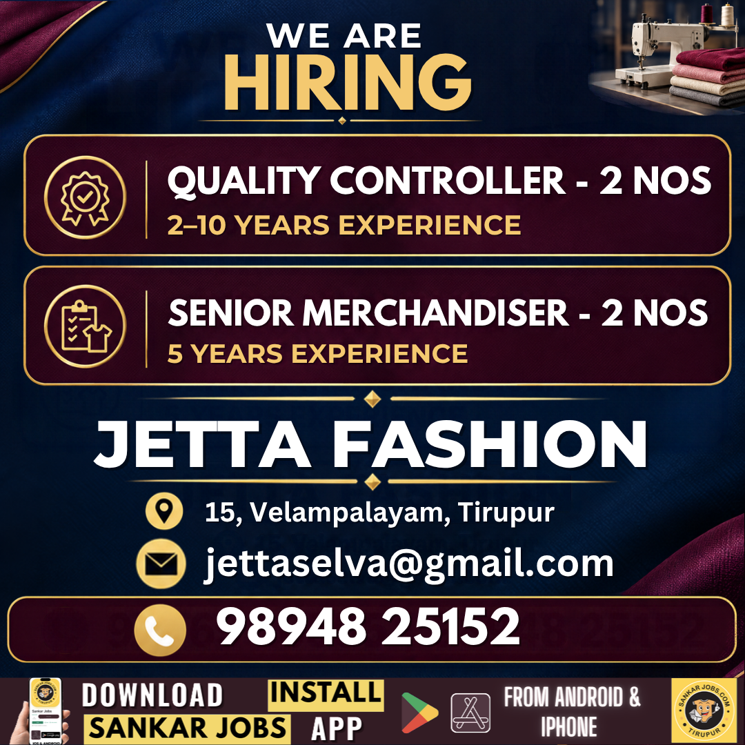 Garment Jobs