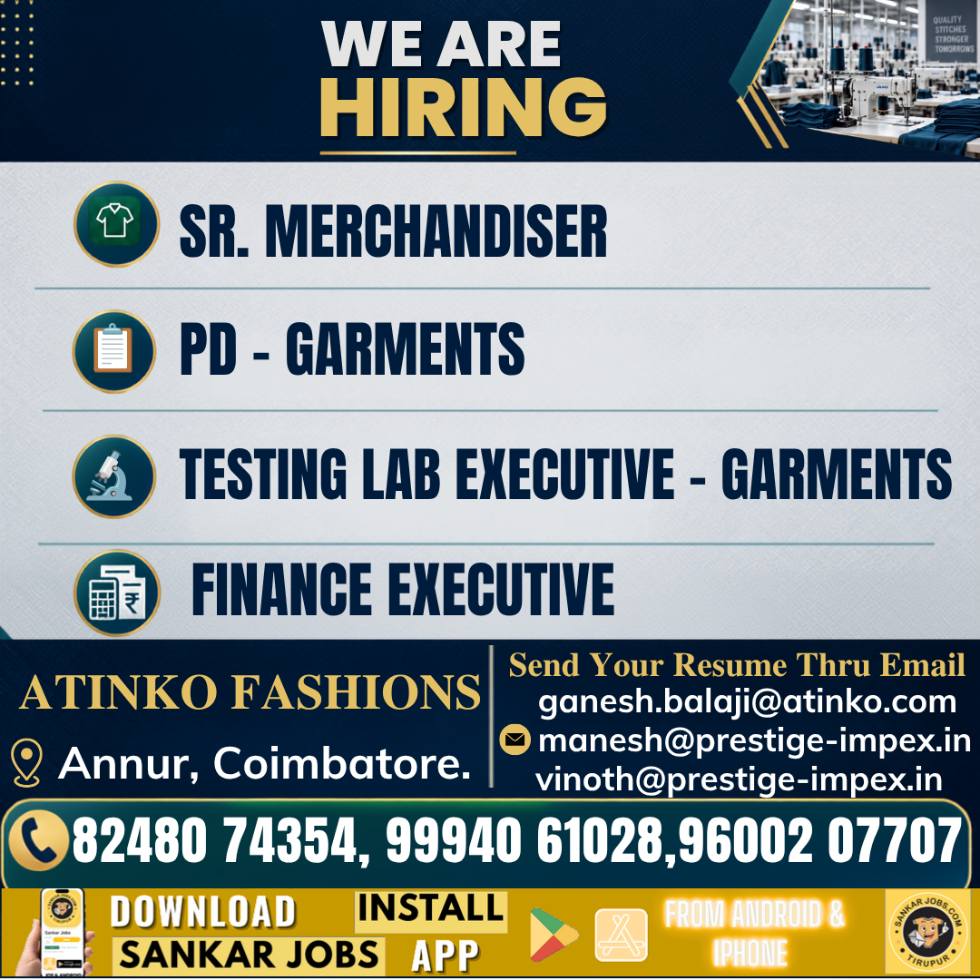 Garment Jobs