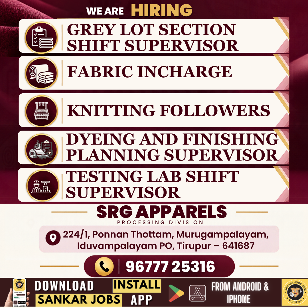 Dyeing Jobs
