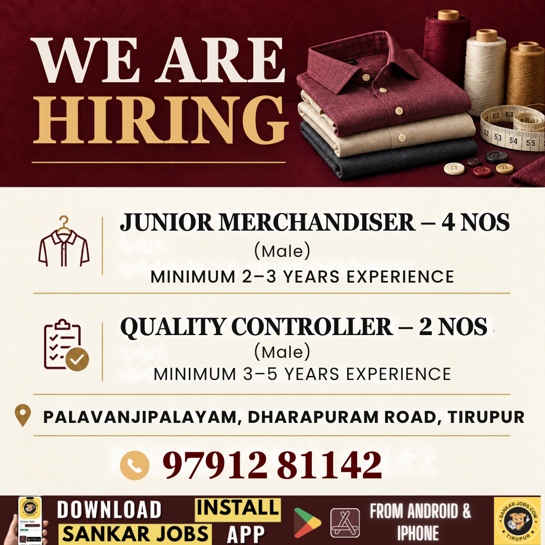 Garment Jobs