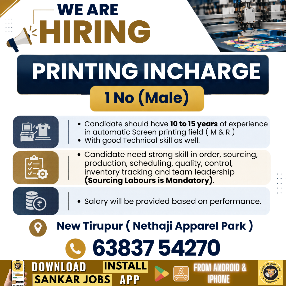 Garment Jobs