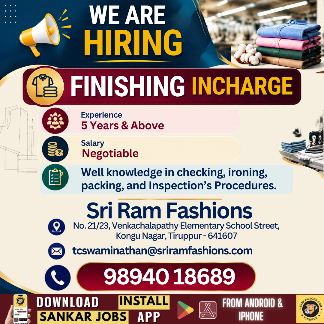 Garment Jobs