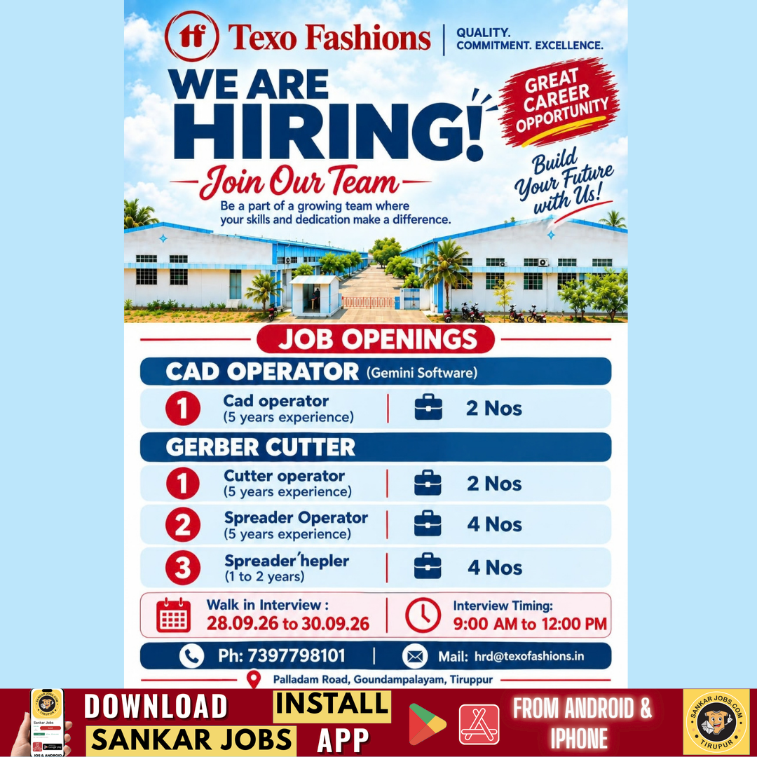 Garment Jobs