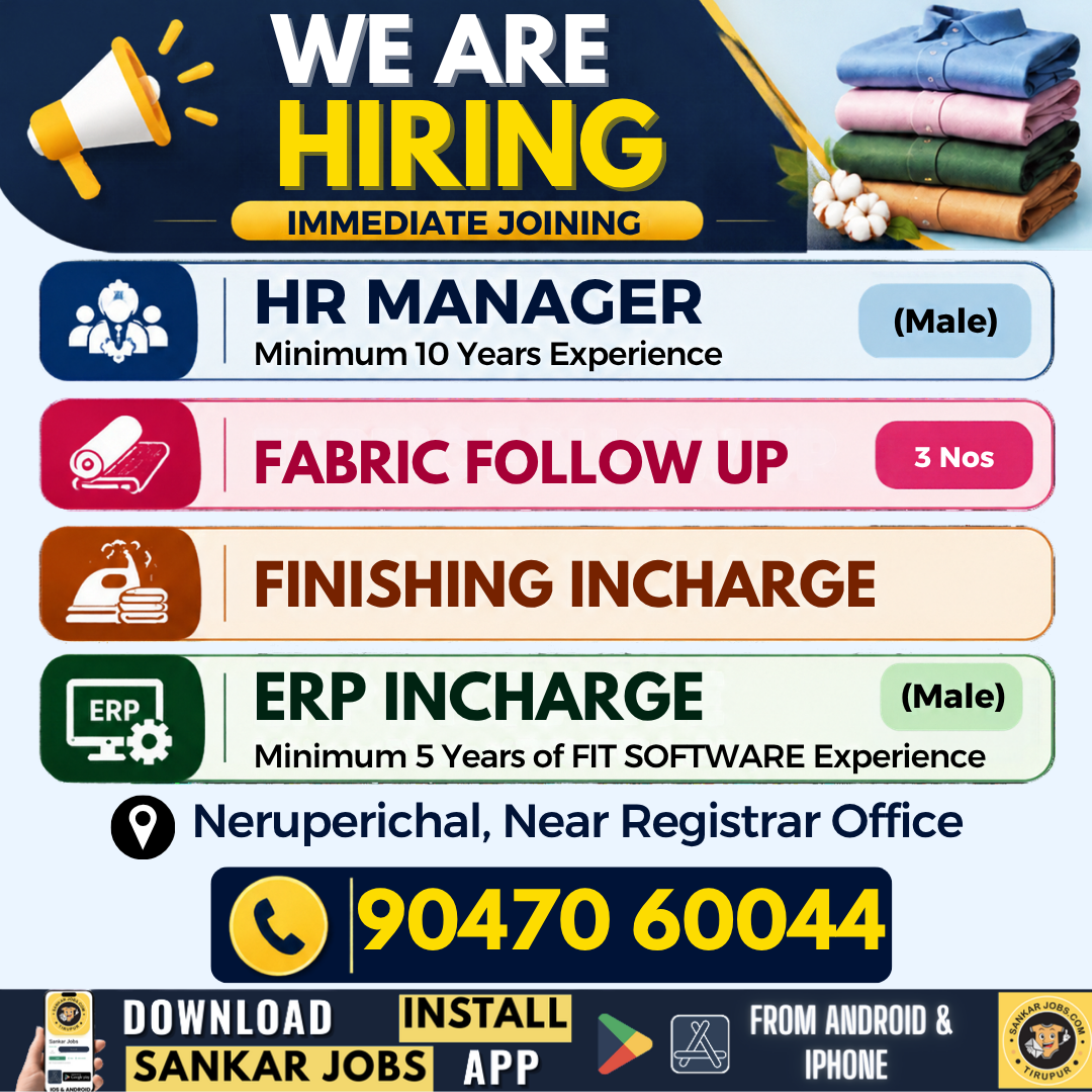 Garment Jobs