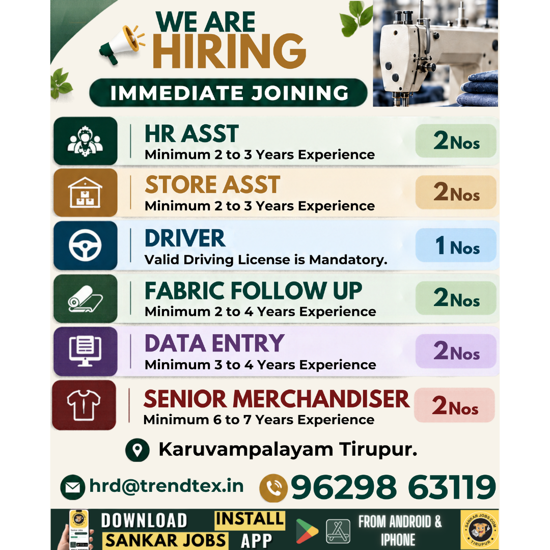 Garment Jobs