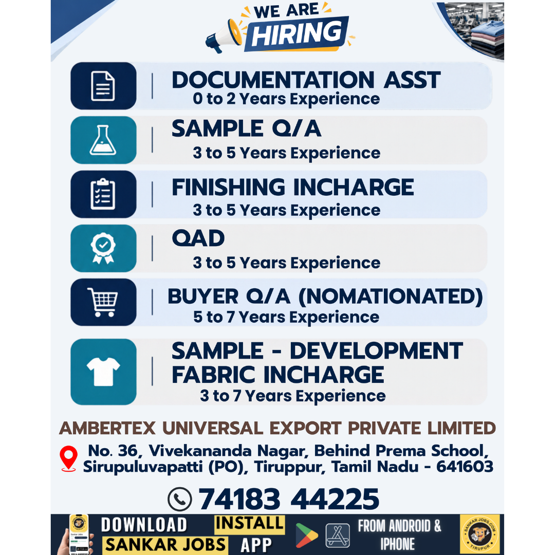 Garment Jobs