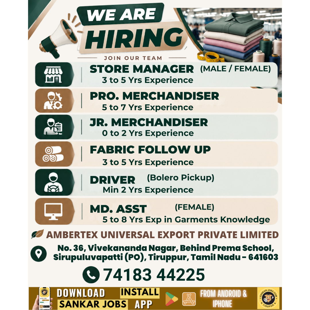 Garment Jobs