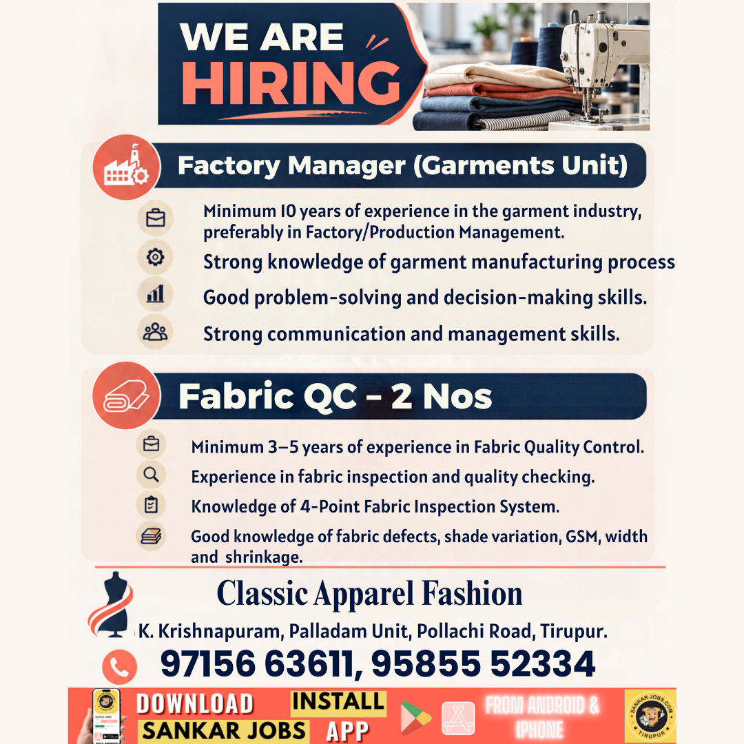 Garment Jobs