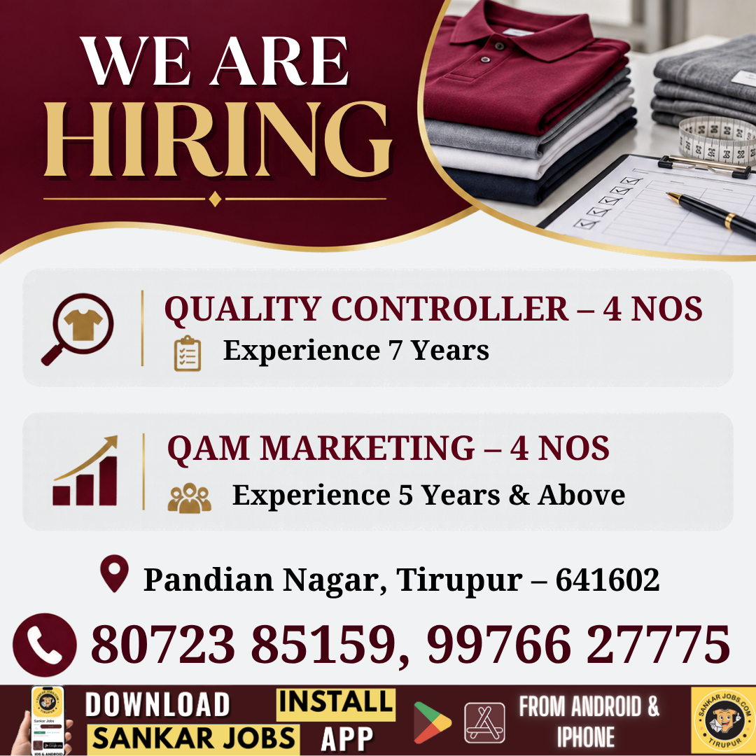 Garment Jobs