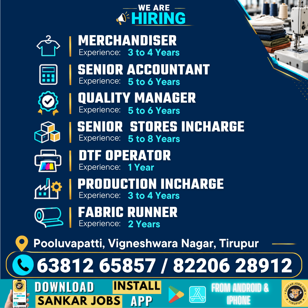 Garment Jobs