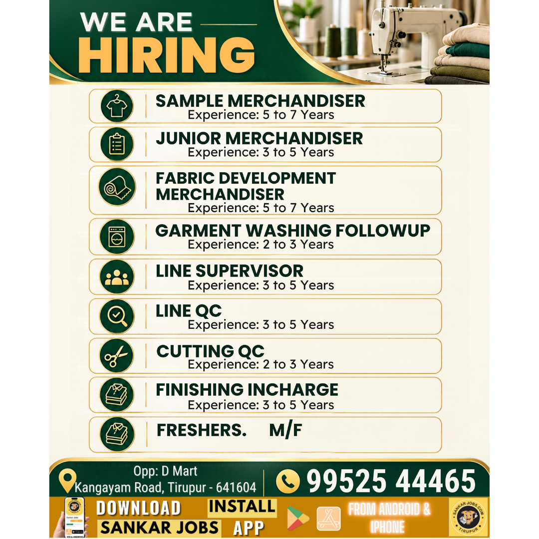 Garment Jobs