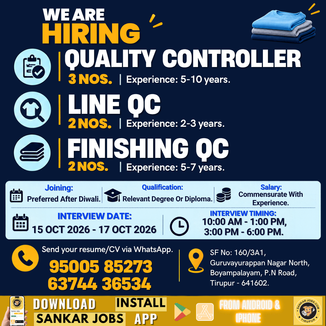 Garment Jobs