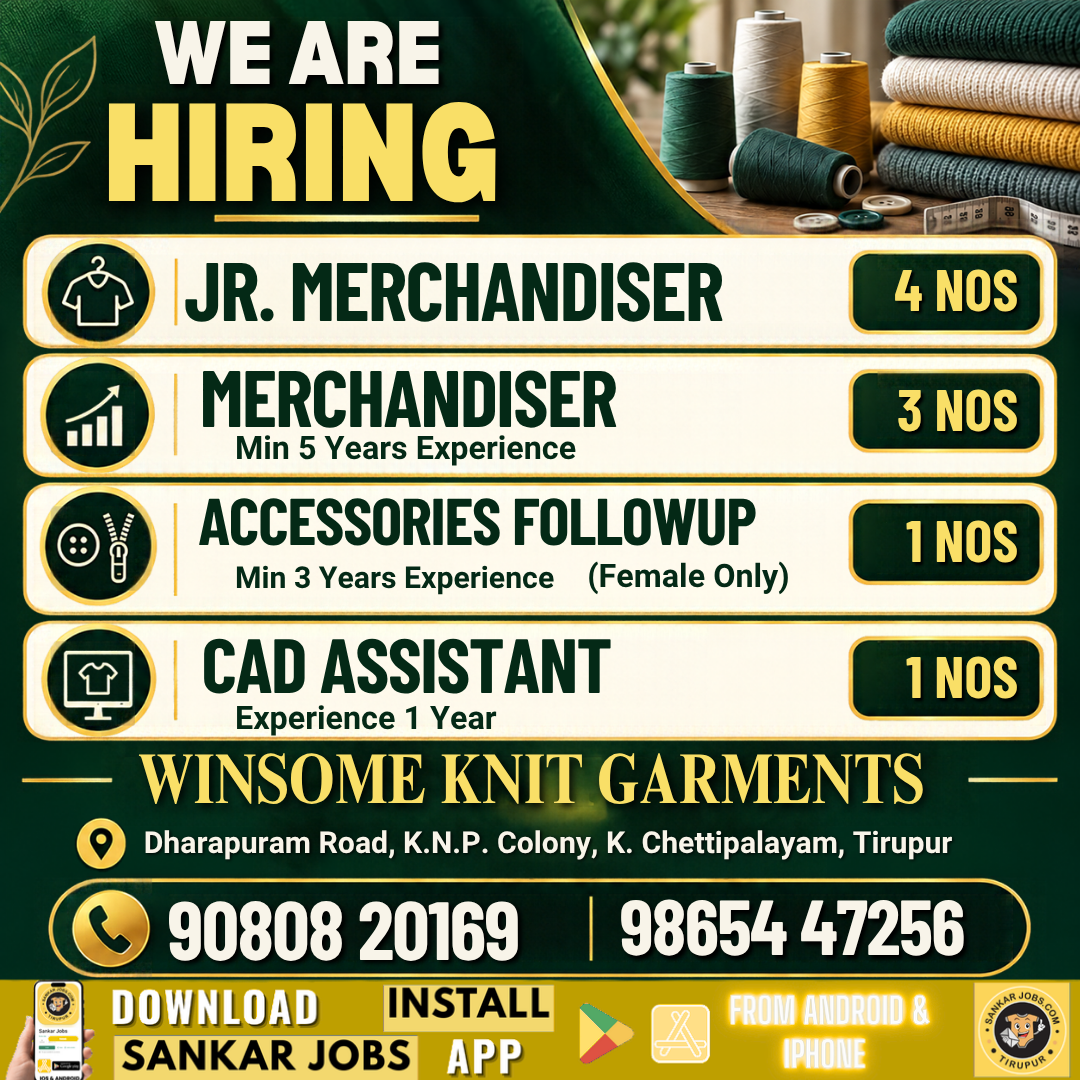 Garment Jobs