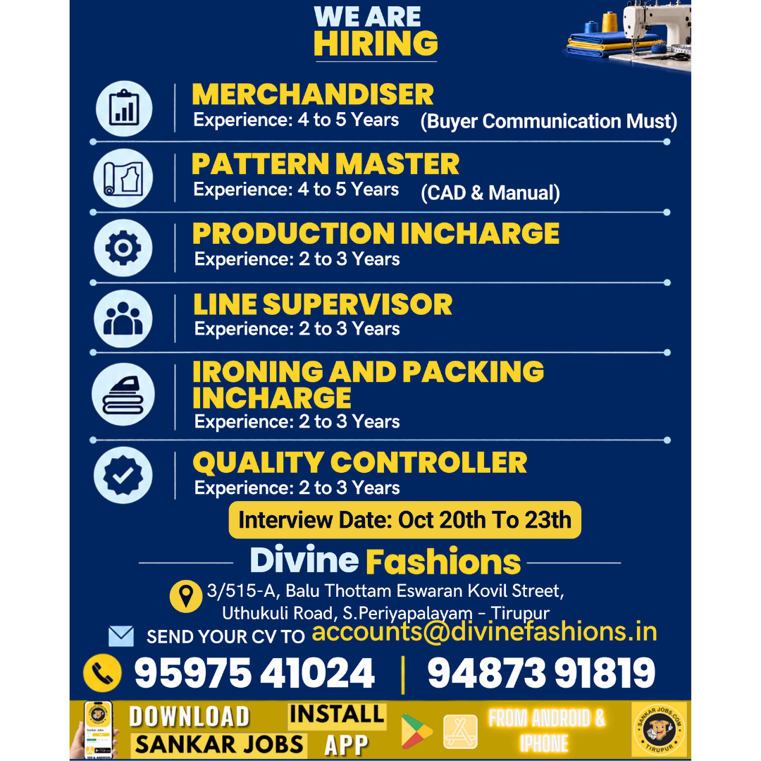 Garment Jobs