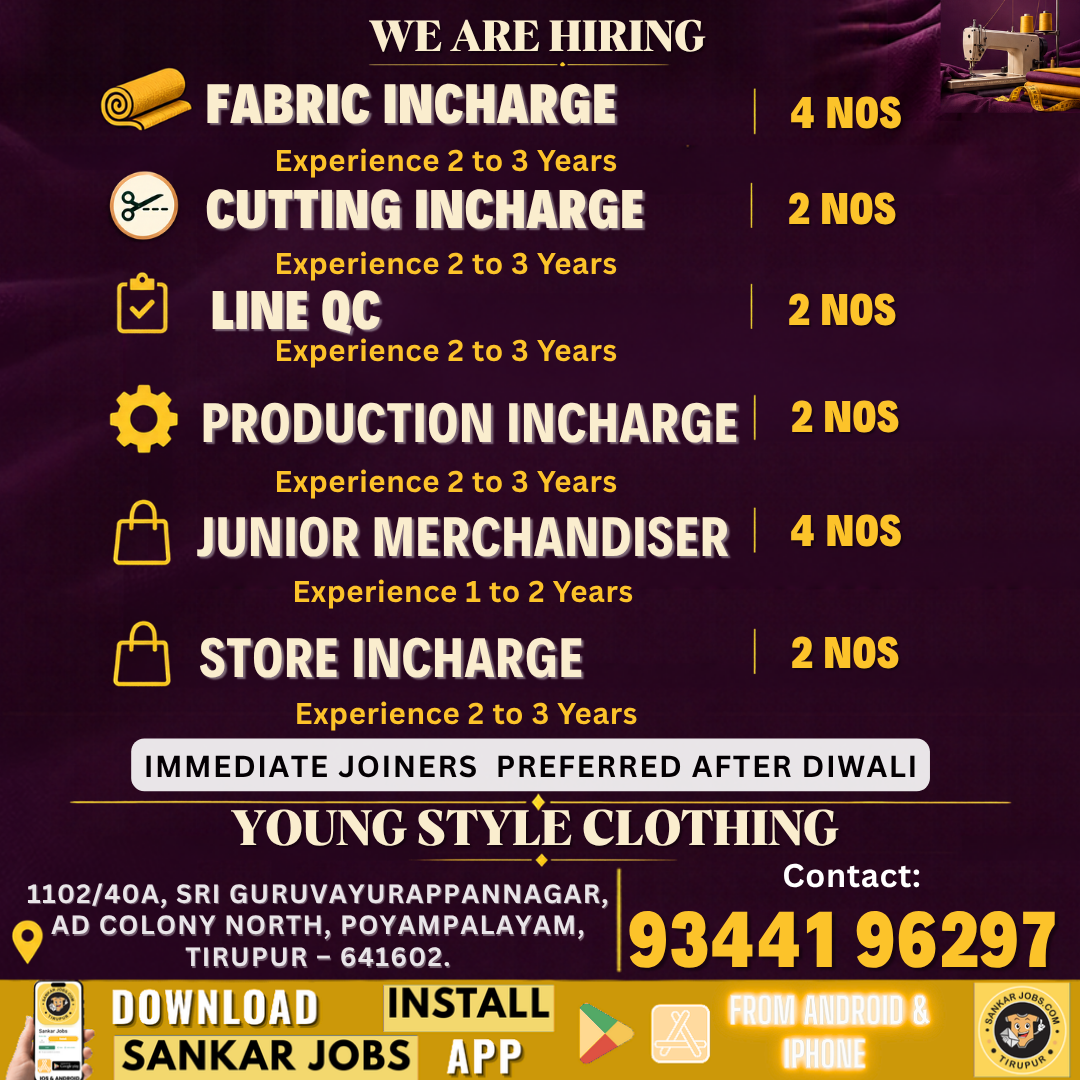 Garment Jobs