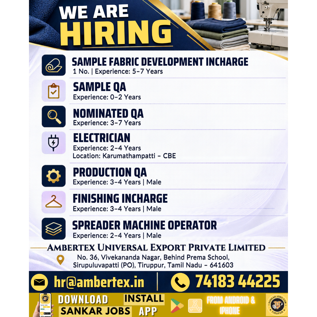 Garment Jobs