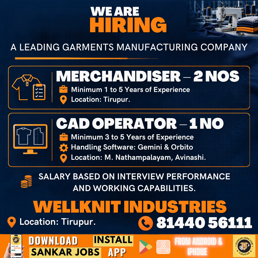 Garment Jobs