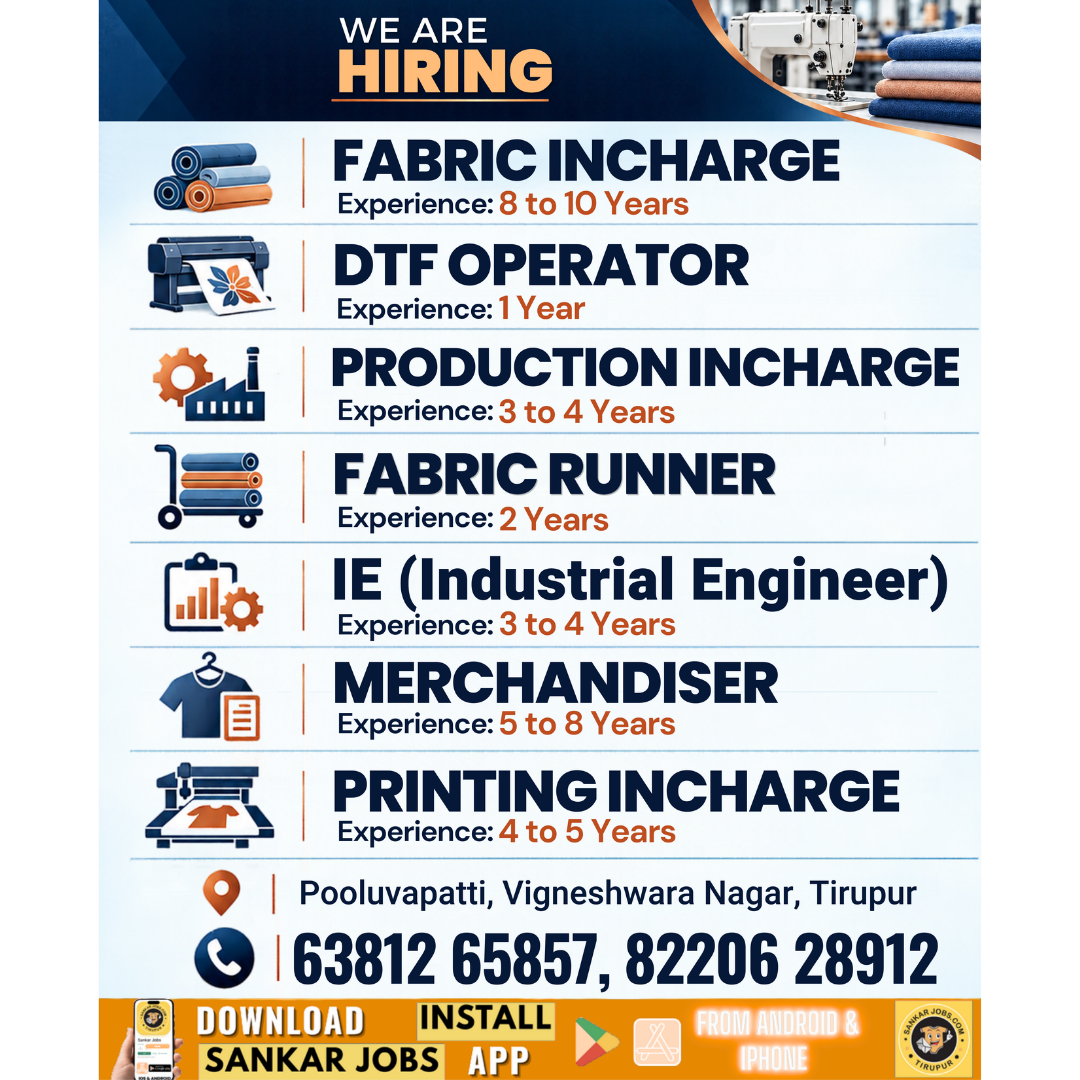 Garment Jobs