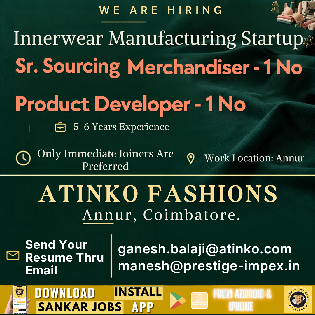 Garment Jobs