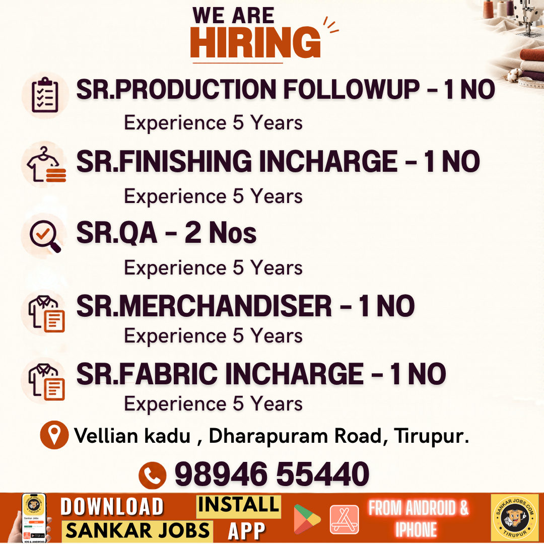 Garment Jobs