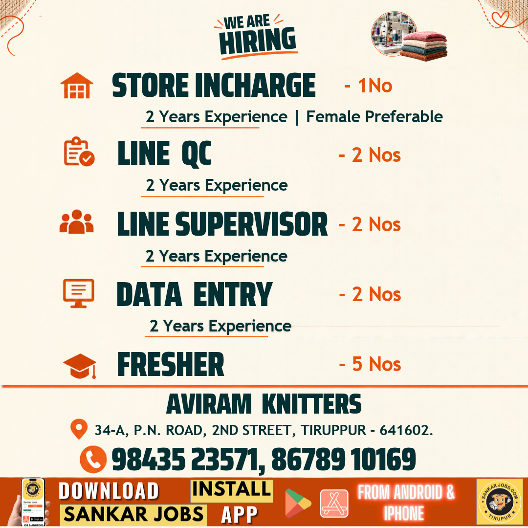 Garment Jobs